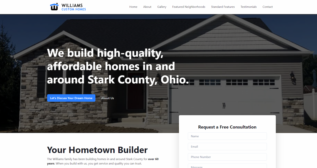 Home Builder Template